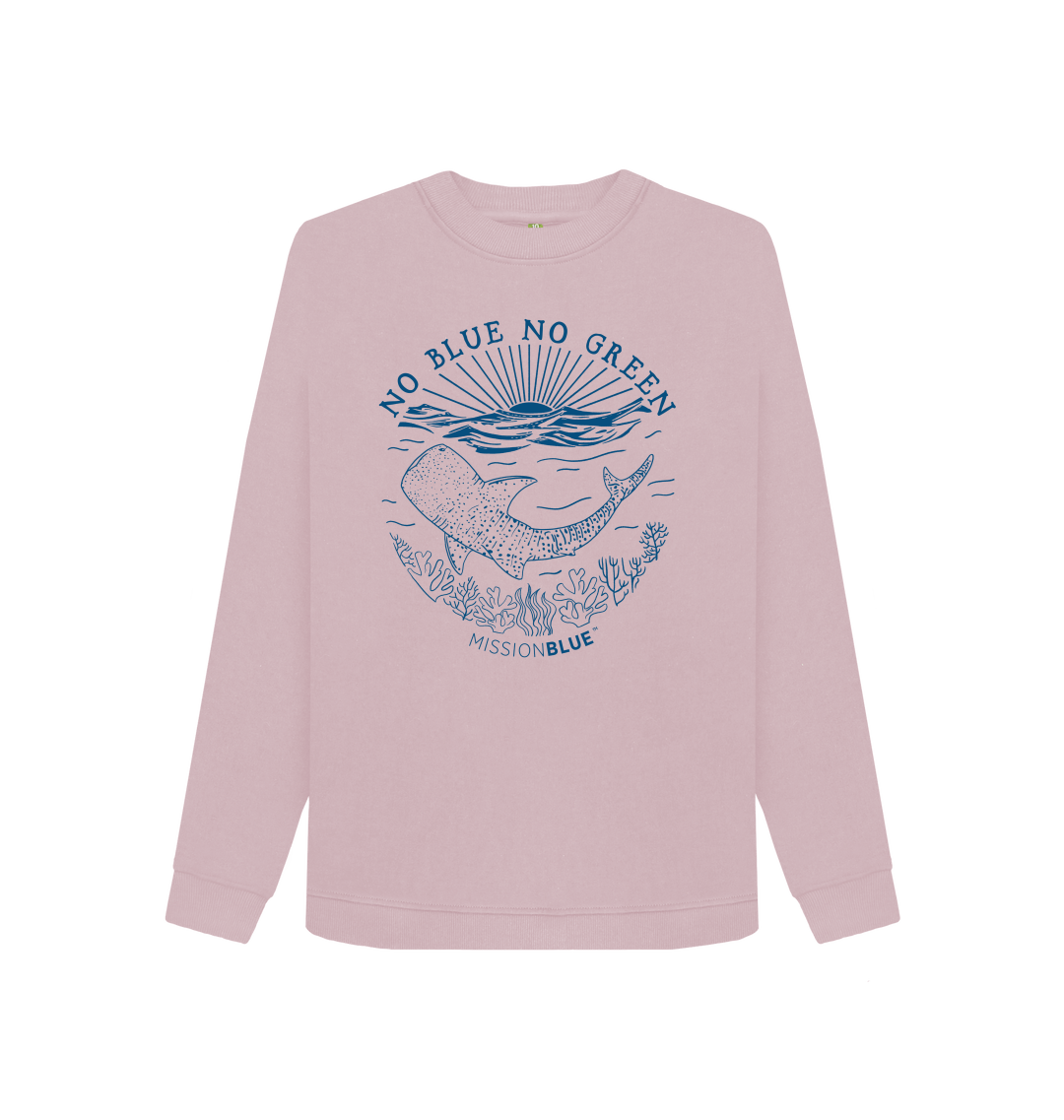 Mauve Printed Sweater Front