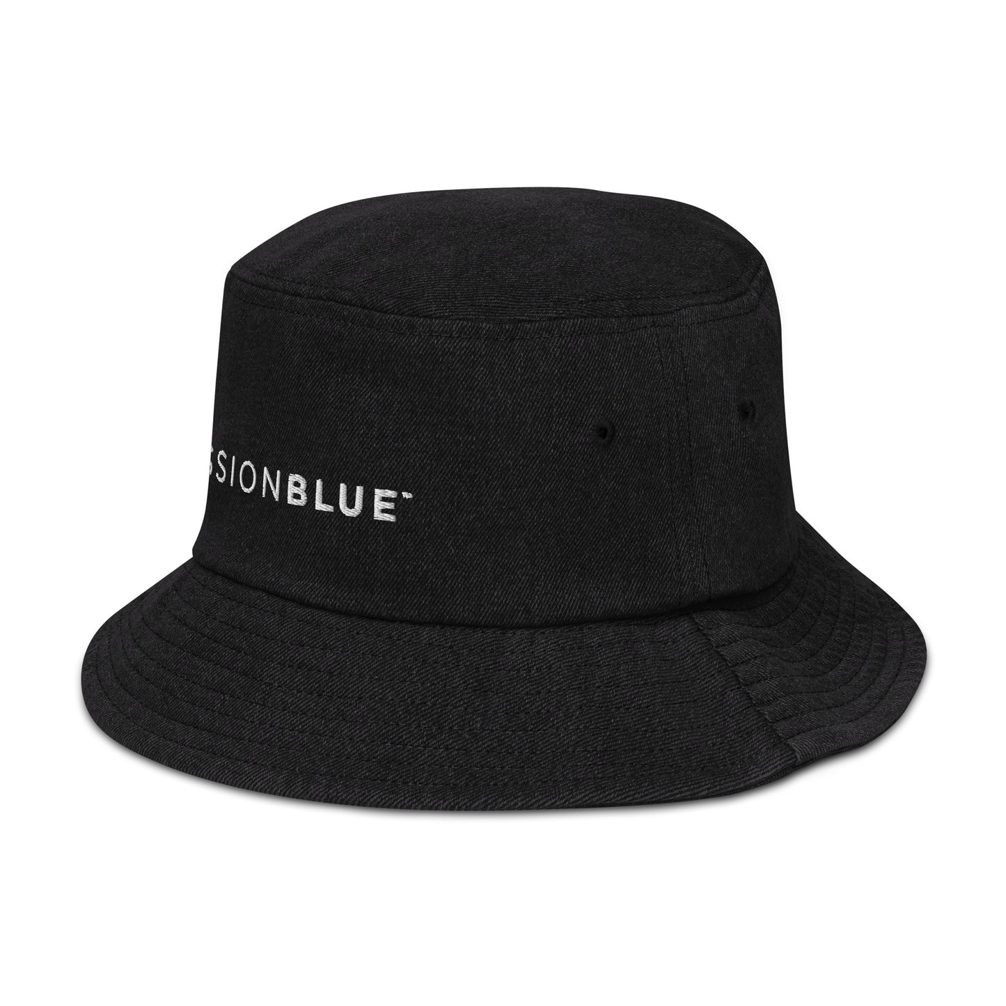 Black Denim Bucket Hat