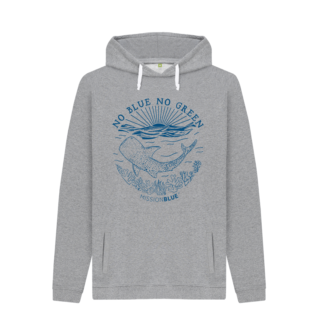 Light Heather Printed Hoody Front