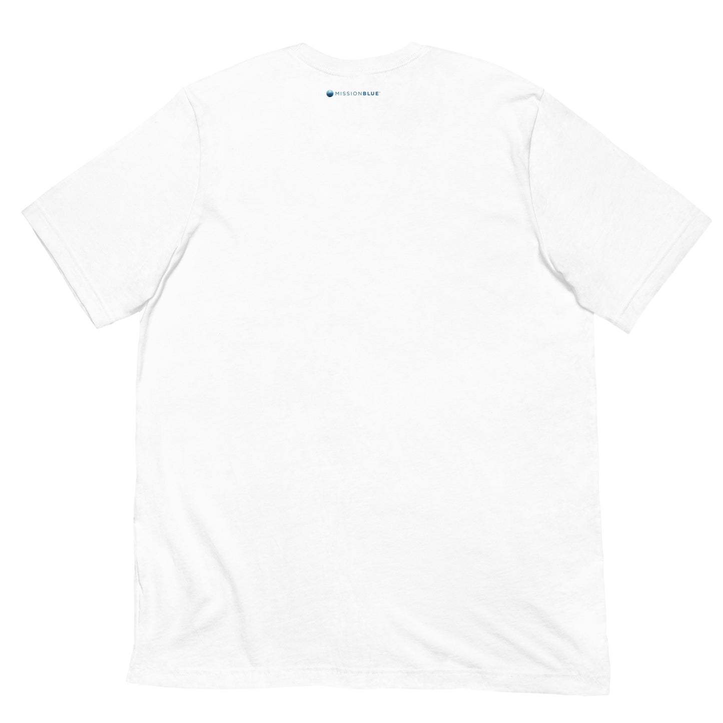 Unisex T-shirt – White or Steel Blue