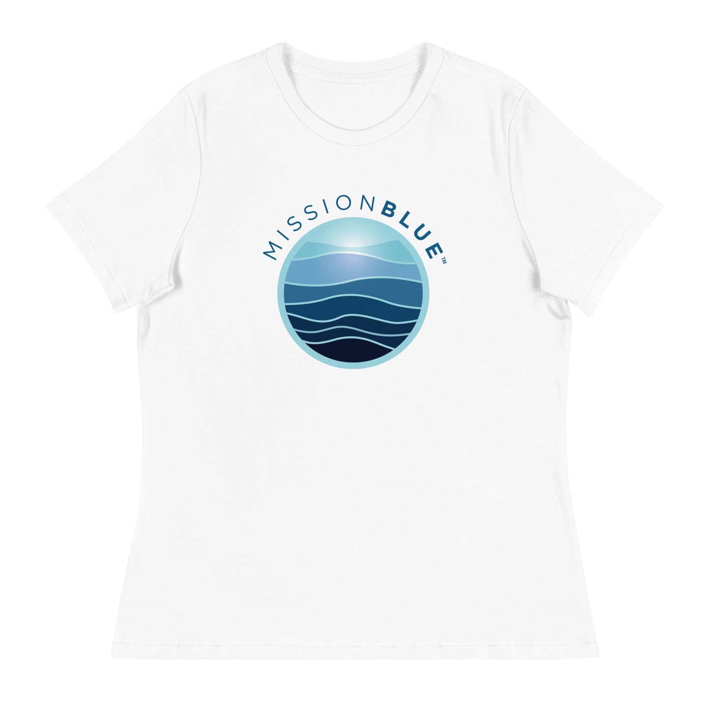 Women's Relaxed White T-Shirt