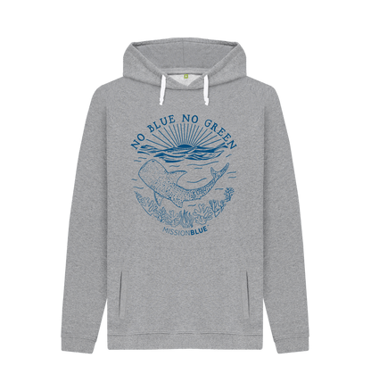 Light Heather Printed Hoody Front