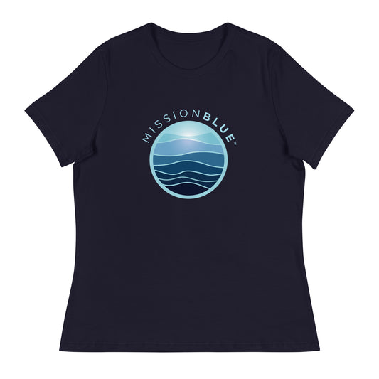 Women's Relaxed T-Shirt – Black or Navy