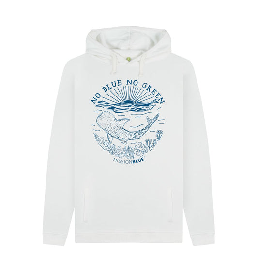 White Men's No Blue No Green Light Hoodie