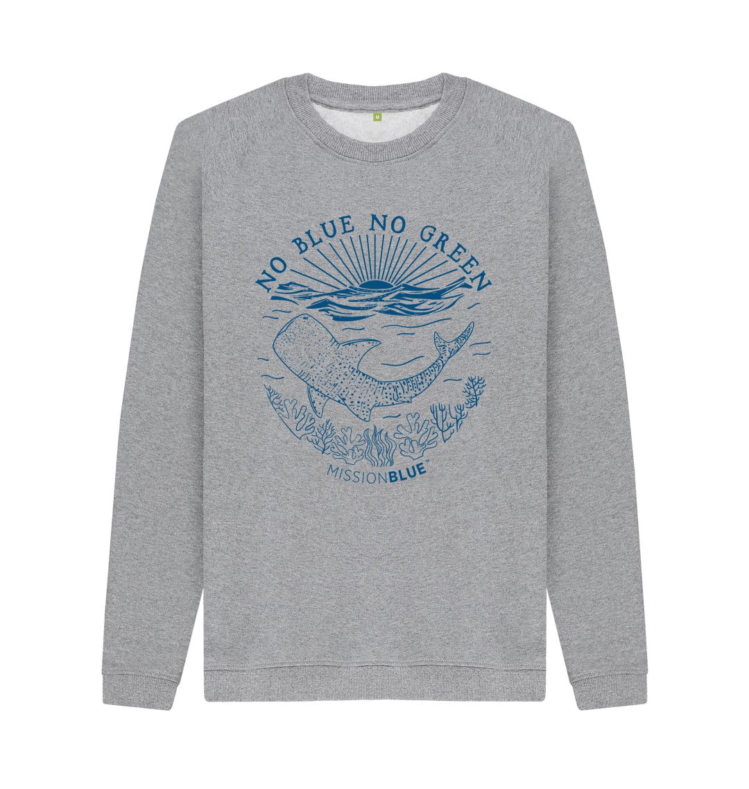 Light Heather Men's Light Sweatshirt No Blue No Green