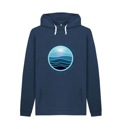 Navy Men's Cotton Hoodie