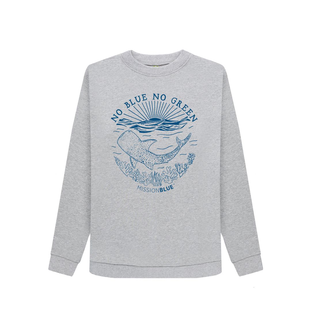 Light Heather Women's Light Jumper (Crewneck) No Blue No Green